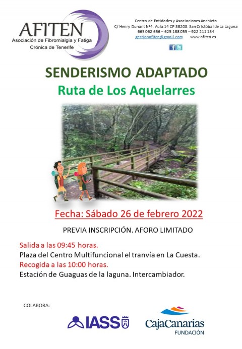 Cartel de la actividad