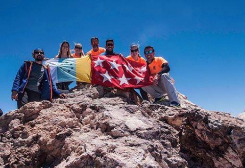 El grupo de la Asociación Corazón y Vida de Canarias