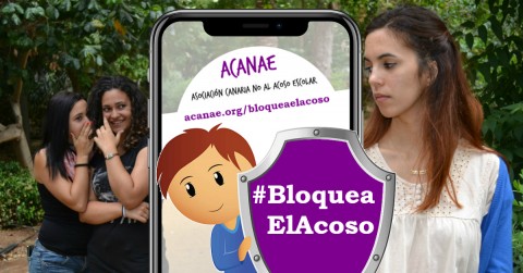 Imagen de la Campaña #BloqueaElAcoso