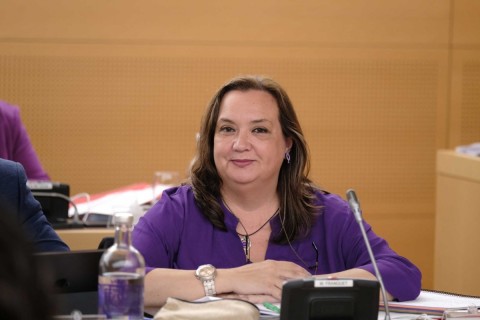 La vicepresidenta tercera y consejera de Acción Social, Marián Franquet