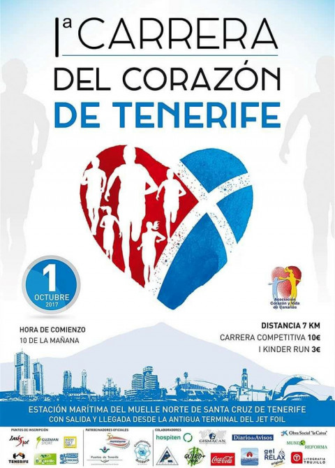 Cartel  de la carrera. 