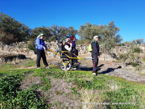 Una de las actividades de Montaña para Todos