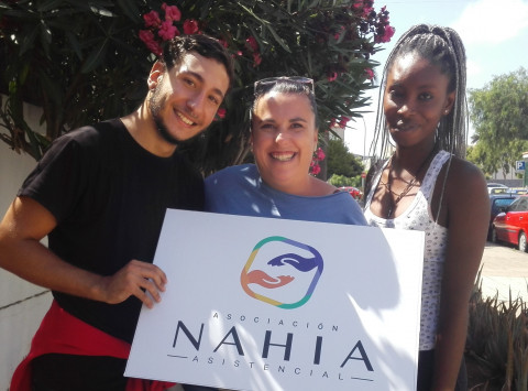 Integrantes de la Asociación Nahia