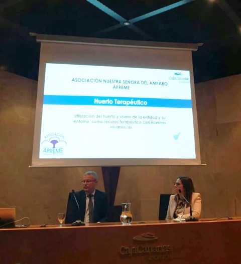 Presentación del proyecto en Fundación CajaCanarias