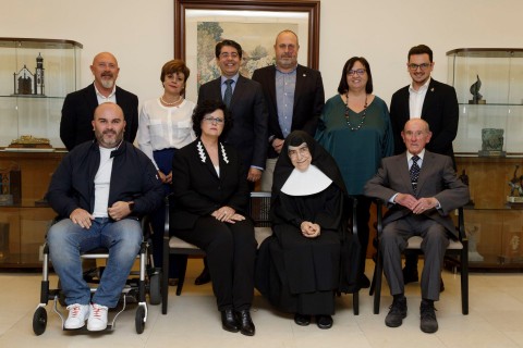 Galardonas y galardonadas al Premio a la Solidaridad 2019