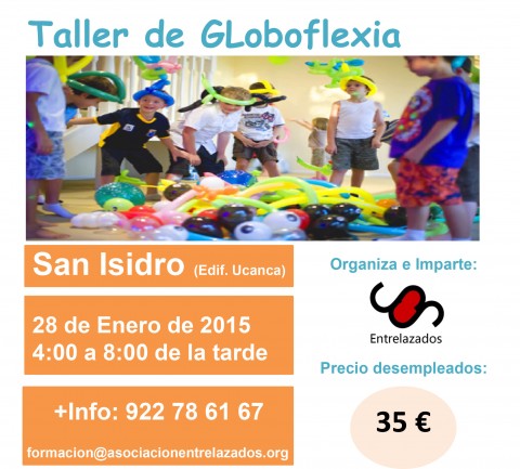 La Asociación Entrelazados imparte un taller de Globoflexia en San Isidro