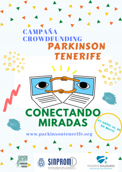 Cartel de la  de Crowdfunding "Conectando Miradas"