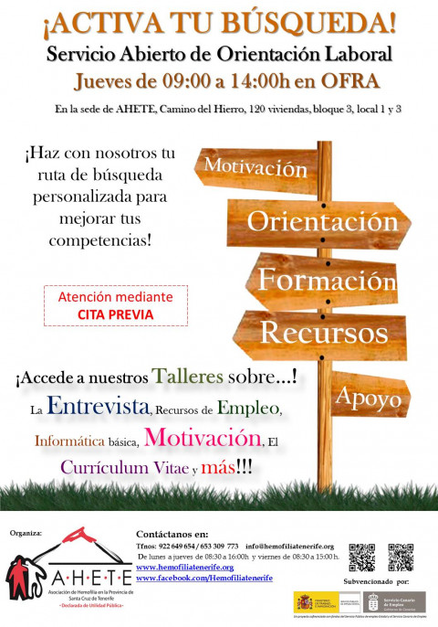 Cartel del servicio