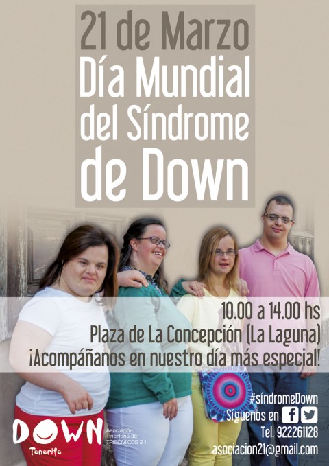 Cartel Día del Síndrome de Down