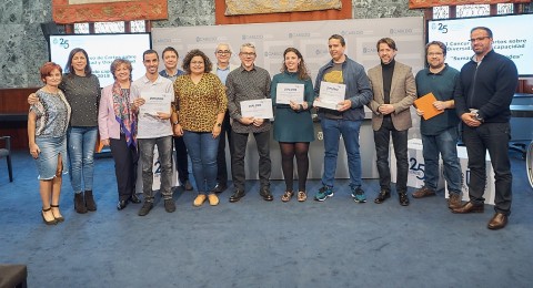 Premiados en la edición anterior del Concurso de cortos sobre discapacidad de SINPROMI