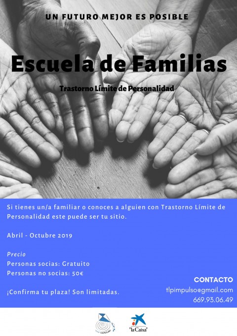 Cartel Escuela de Familias "Un futuro mejor es posible"