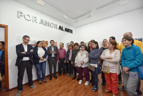 Inauguración de la exposición de Giro-Arte