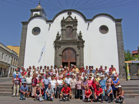 Los mayores que visitaron Güimar