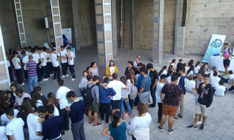 Vista general de la II Jornada de Voluntariado y Solidaridad en la Pureza de María de Los Realejos