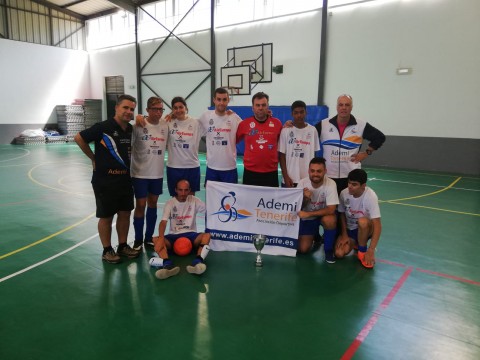 Integrantes del Club ADEMI en el torneo