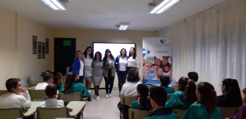 Integrantes del Programa Tenerife Solidario y la Asociación ACANAE