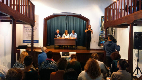 Momento de la inauguración de las Jornadas