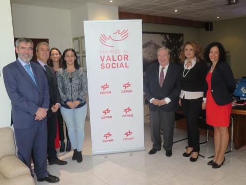 El jurado de los Premios al valor CEPSA 2015