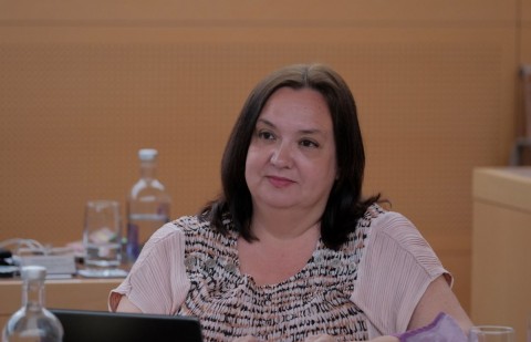 La vicepresidenta tercera y consejera de Acción Social del Cabildo de Tenerife, Marián Franquet