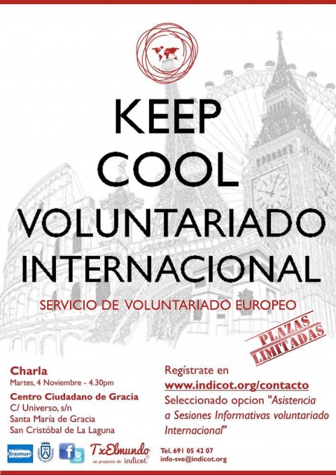 Cartel informativo de INDICOT