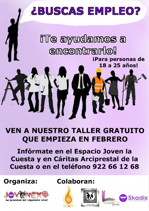 Cartel informativo de la actividad