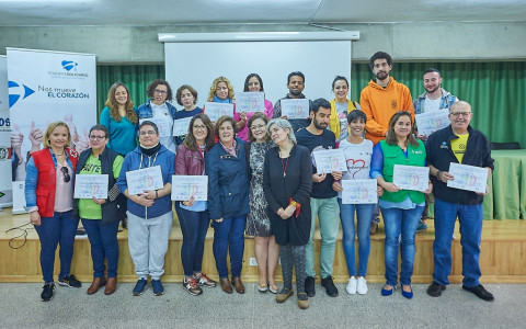 Las entidades participantes en la VIII Jornada de Voluntariado y Solidaridad del CIFP Los Gladiolos