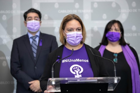 La consejera delegada de Igualdad y Prevención de la Violencia de Género, Priscila de León