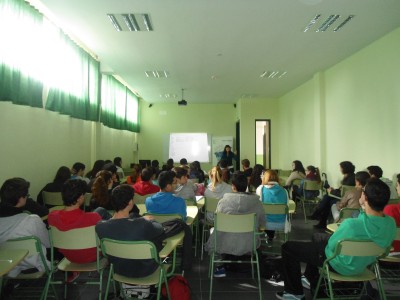 Taller de sensibilización de Voluntariado en el Instituto de Educación Secundaria Viera y Clavijo