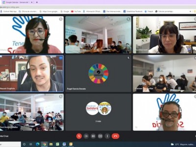 Un instante del taller online