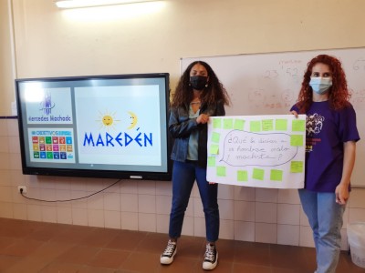 Taller impartido por la Asociación Mercedes machado