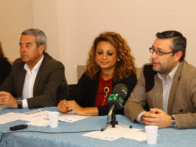 Diversas autoridades del Excmo. Cabildo Insular de Tenerife en un momento del acto conmemorativo