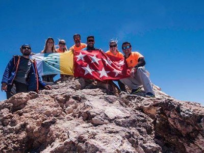 El grupo de la Asociación Corazón y Vida de Canarias