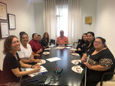 Reunión del Cabildo de Tenerife con la Comisión de Mujeres Gitanas de Tenerife 