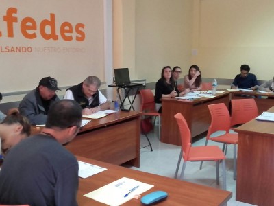 Uno de los cursos presenciales de AFEDES
