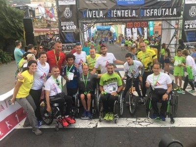 Atletas sin fronteras en la 8KM de la Orotava