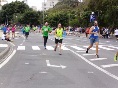 Jehoram Rodríguez, corredor del ADEMI Tenerife