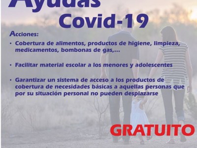 Cartel de Ayudas COVID-19