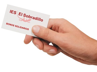 Bonos solidarios del IES el Sobradillo