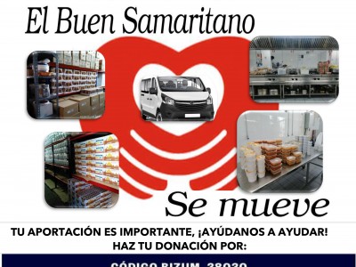 Campaña de Crowdfunding de la Fundación El Buen Samaritano "El Buen Samaritano se Mueve"