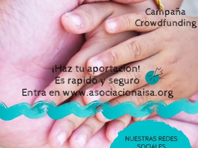 Cartel de la campaña de AISA "Conectamos Contigo"