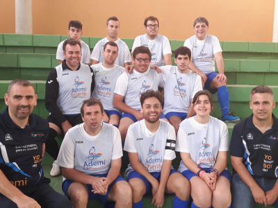 El equipo del ADEMI Tenerife