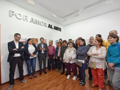 Inauguración de la exposición de Giro-Arte