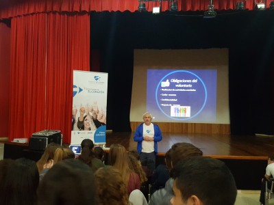 Charla de voluntariado a cargo del Programa Tenerife Solidario