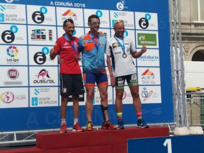 Juan Jesús Aguiar se proclama Campeón de España de Paratriatlón en la categoría PTS4