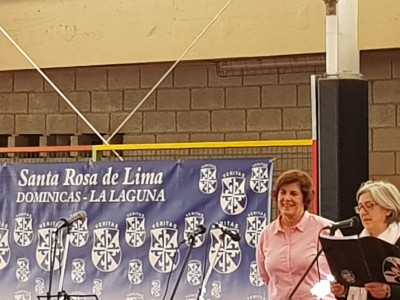 Inauguración de la Jornada por parte de la Directora Insular de Voluntariado Juana de la Rosa