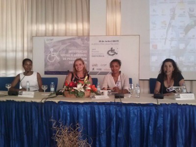 Personal técnico de Simpromi y representativos del Centro de Investigación y Formación en Género y Familia de Cabo Verde