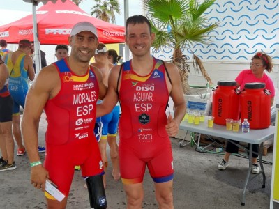 Juan Aguiar y Lionel Morales