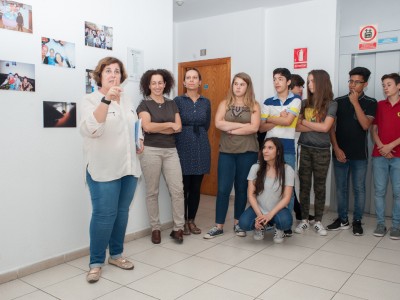 Juana María de la Rosa González, en una de las actividades en el Centro Insular de Entidades de Voluntariado. 