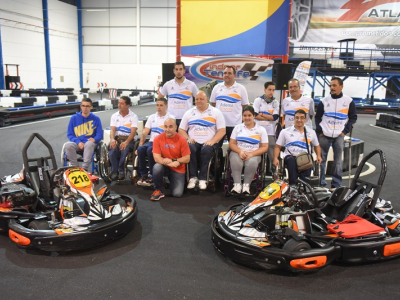 Presentación de los Karts con el ADEMI Club