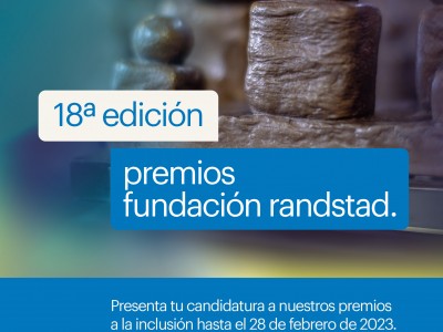 Cartel de convocatoria de los premios Fundación Randstad